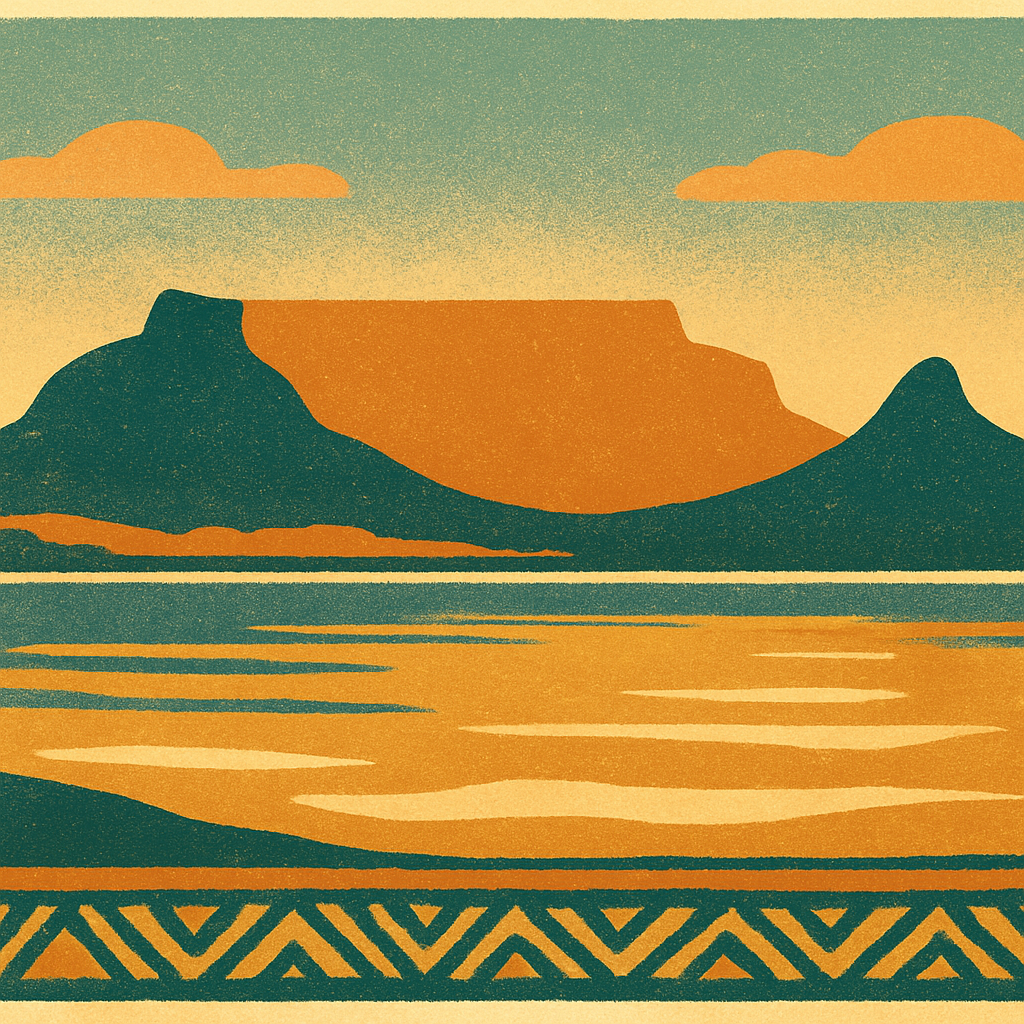 Cape Town illustration