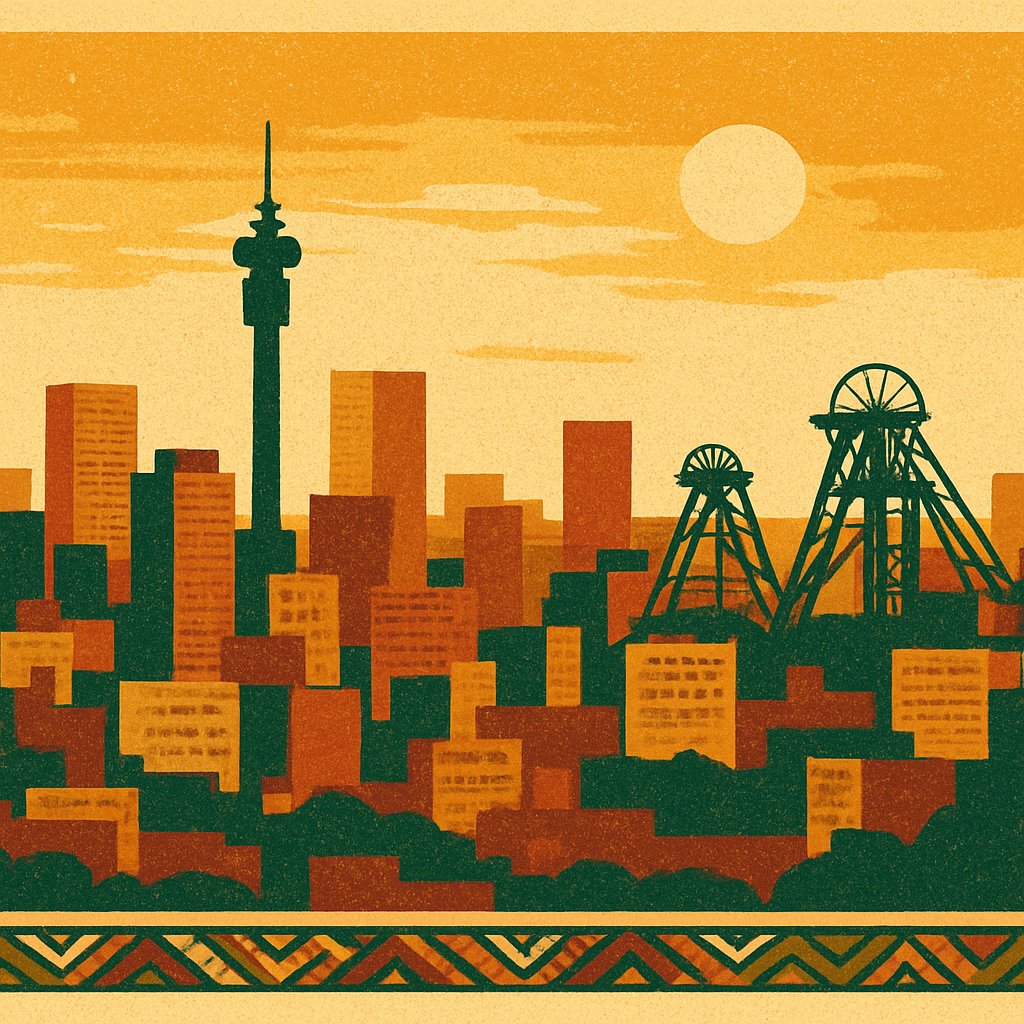 Johannesburg illustration